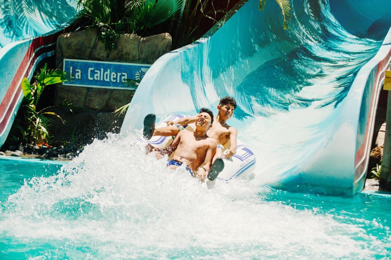 Hotel Y Parque Acuatico La Caldera Abasolo ภายนอก รูปภาพ