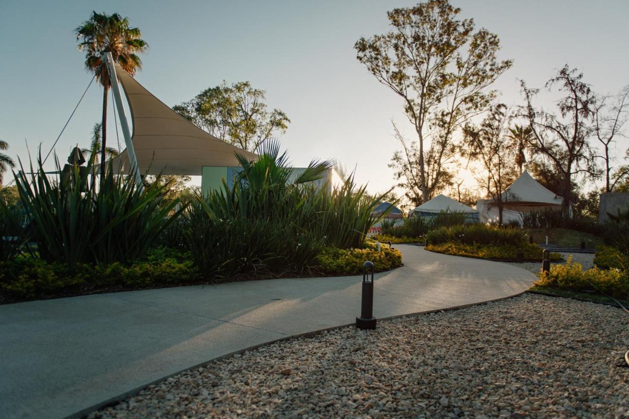 Hotel Y Parque Acuatico La Caldera Abasolo ภายนอก รูปภาพ